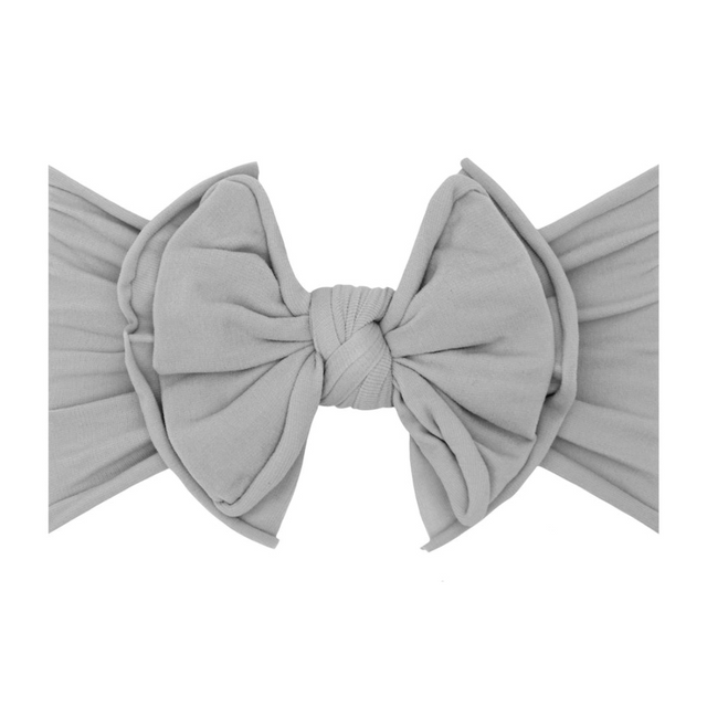 Baby Bloom Bows: Grey - HoneyBug 