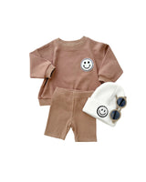 Biker Shorts Set | Mocha - HoneyBug 