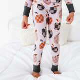 Plaid to Meet You Ribbed Toddler/Big Kid Pajamas - HoneyBug 