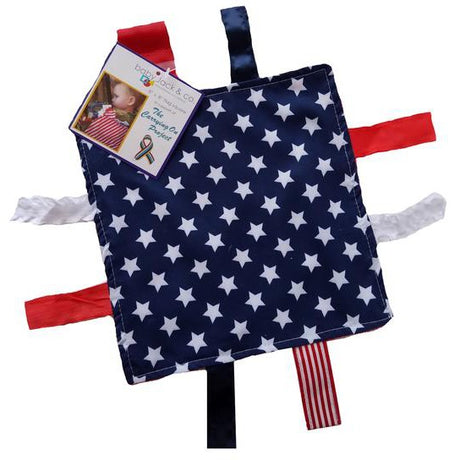 U.S. American Flag Learning Lovey - HoneyBug 