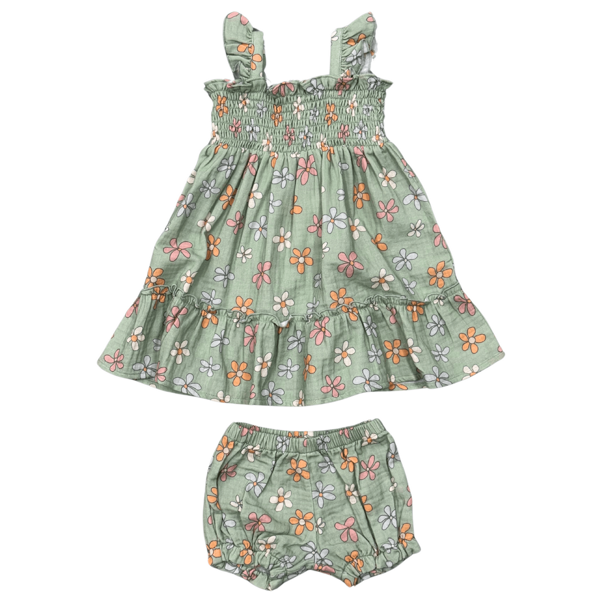 Baby Girl Flutter Dress Set