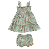 Baby Girl Flutter Dress Set