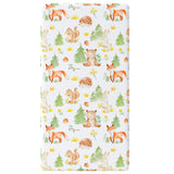 Fitted Crib Sheet - Forest Friends