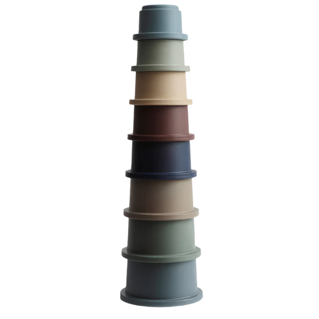 Stacking Cups Toy - Forest - HoneyBug 