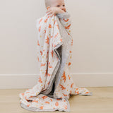 Fox Tales + Prairie Oh So Soft Snuggle Blanket - HoneyBug 