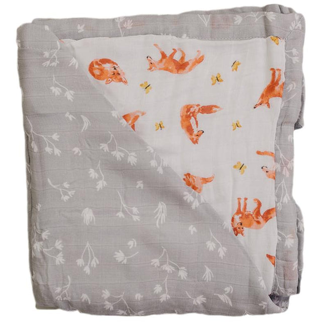 Fox Tales + Prairie Oh So Soft Snuggle Blanket - HoneyBug 