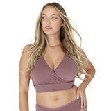 French Terry Racerback Nursing & Sleep Bra | Twilight - HoneyBug 