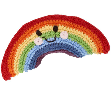 Friendly Rainbow Rattle - HoneyBug 