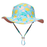 Lemon Drops Reversible Bucket Hat - HoneyBug 