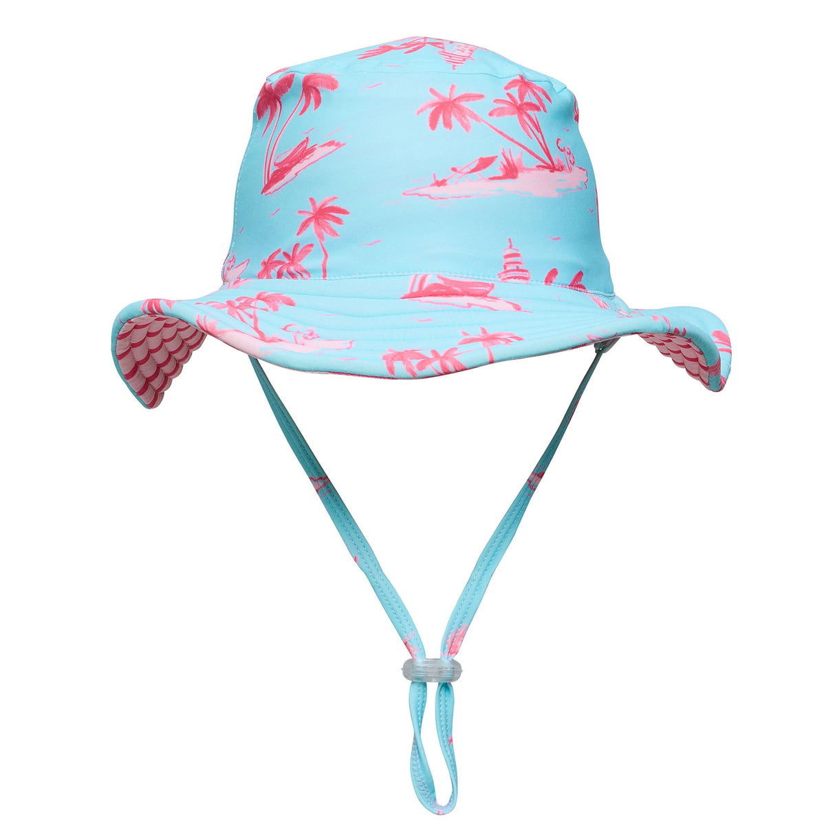 Lighthouse Island Sustainable Reversible Bucket Hat - HoneyBug 