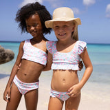 Daisy Embroidered Hat - HoneyBug 