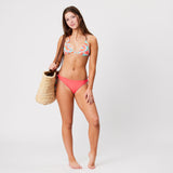 Geo Melon Sustainable Triangle Bikini - HoneyBug 