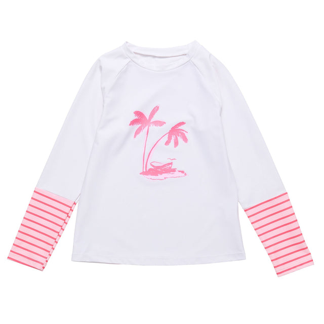 Palm Island Sustainable LS Rash Top - HoneyBug 