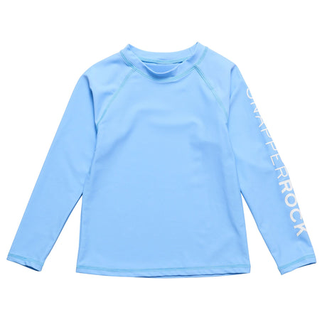 Water Blue LS Rash Top - HoneyBug 