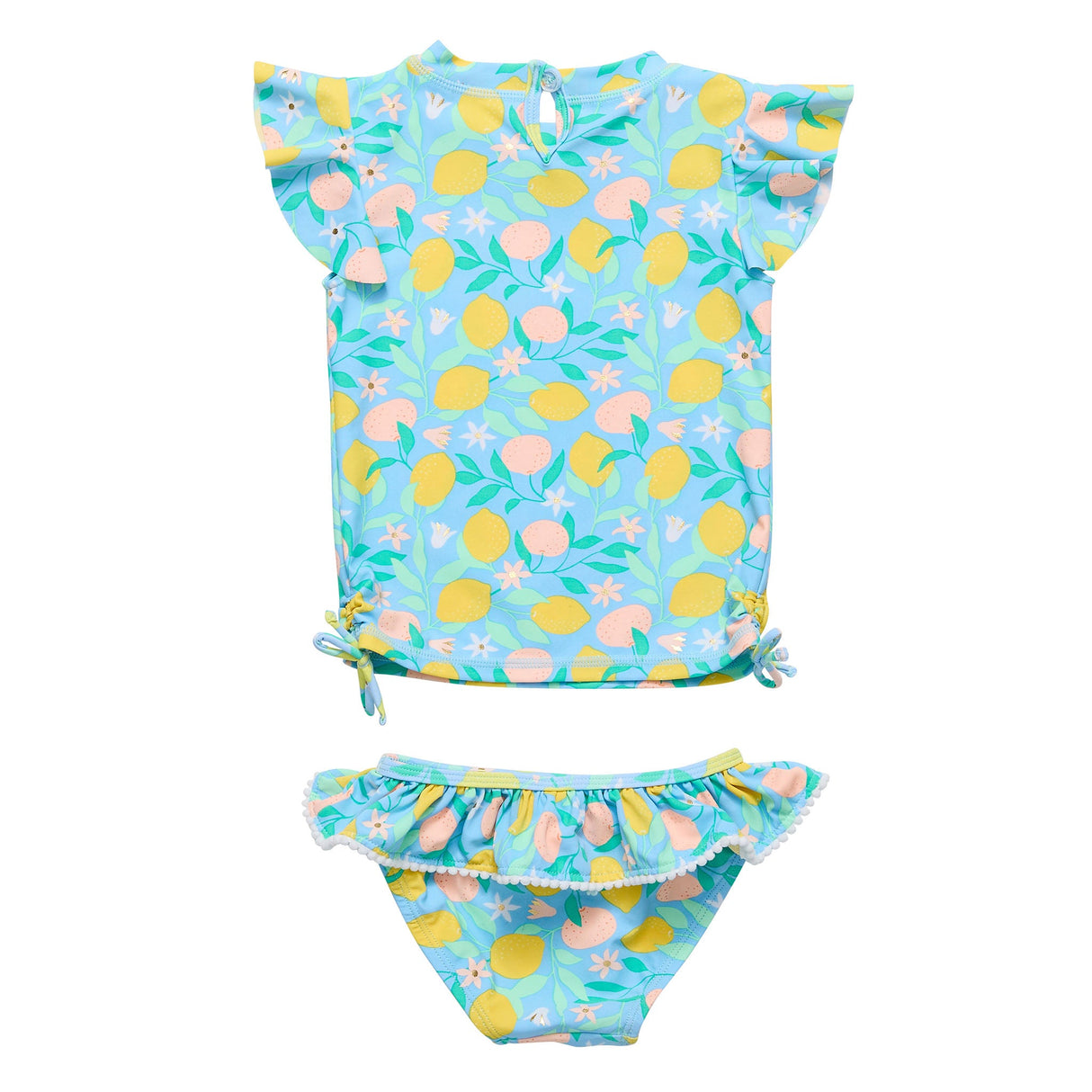 Lemon Drops SS Ruffle Set - HoneyBug 