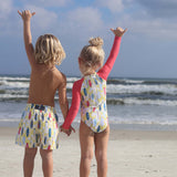 Rock The Board LS Surf Suit - HoneyBug 