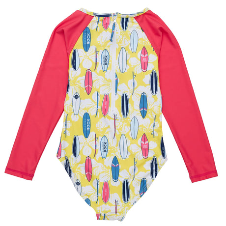 Rock The Board LS Surf Suit - HoneyBug 