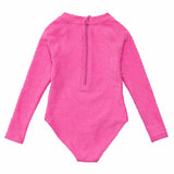 Bubblegum Bloom LS Surf Suit - HoneyBug 