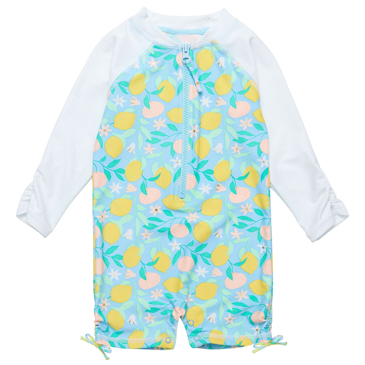 Lemon Drops LS Sunsuit - HoneyBug 