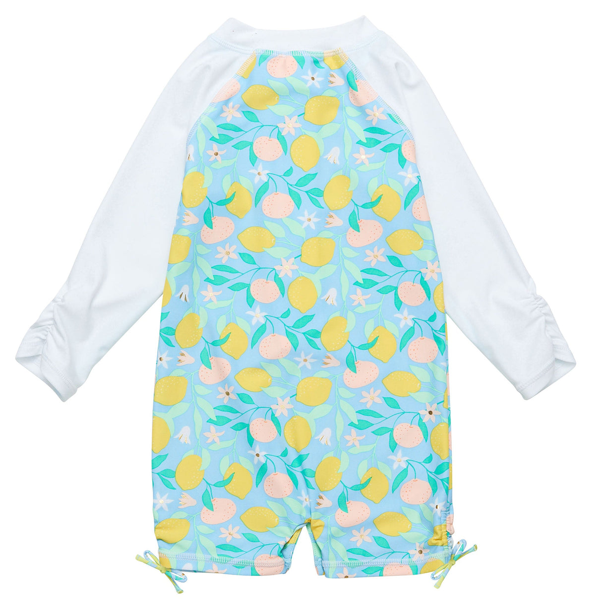 Lemon Drops LS Sunsuit - HoneyBug 