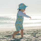 Lemon Drops LS Sunsuit - HoneyBug 