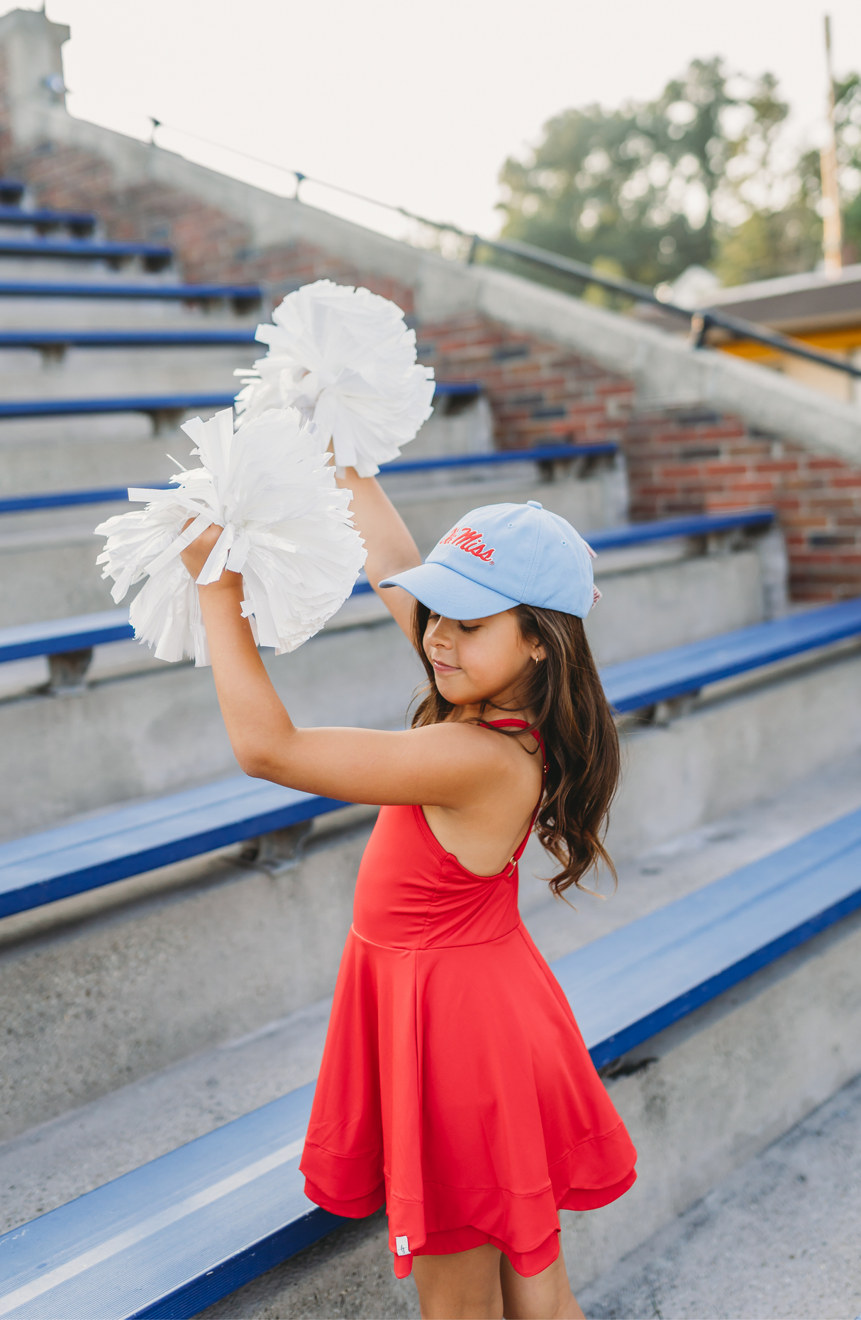 Officially Licensed Ole Miss Bow Baseball Hat (Youth)