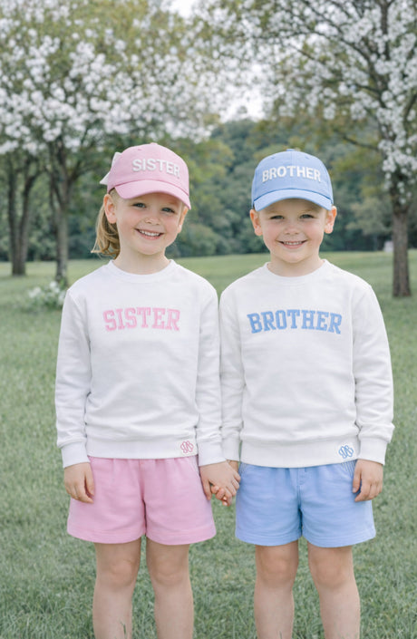 Sister Bow Baseball Hat (Baby, Youth)