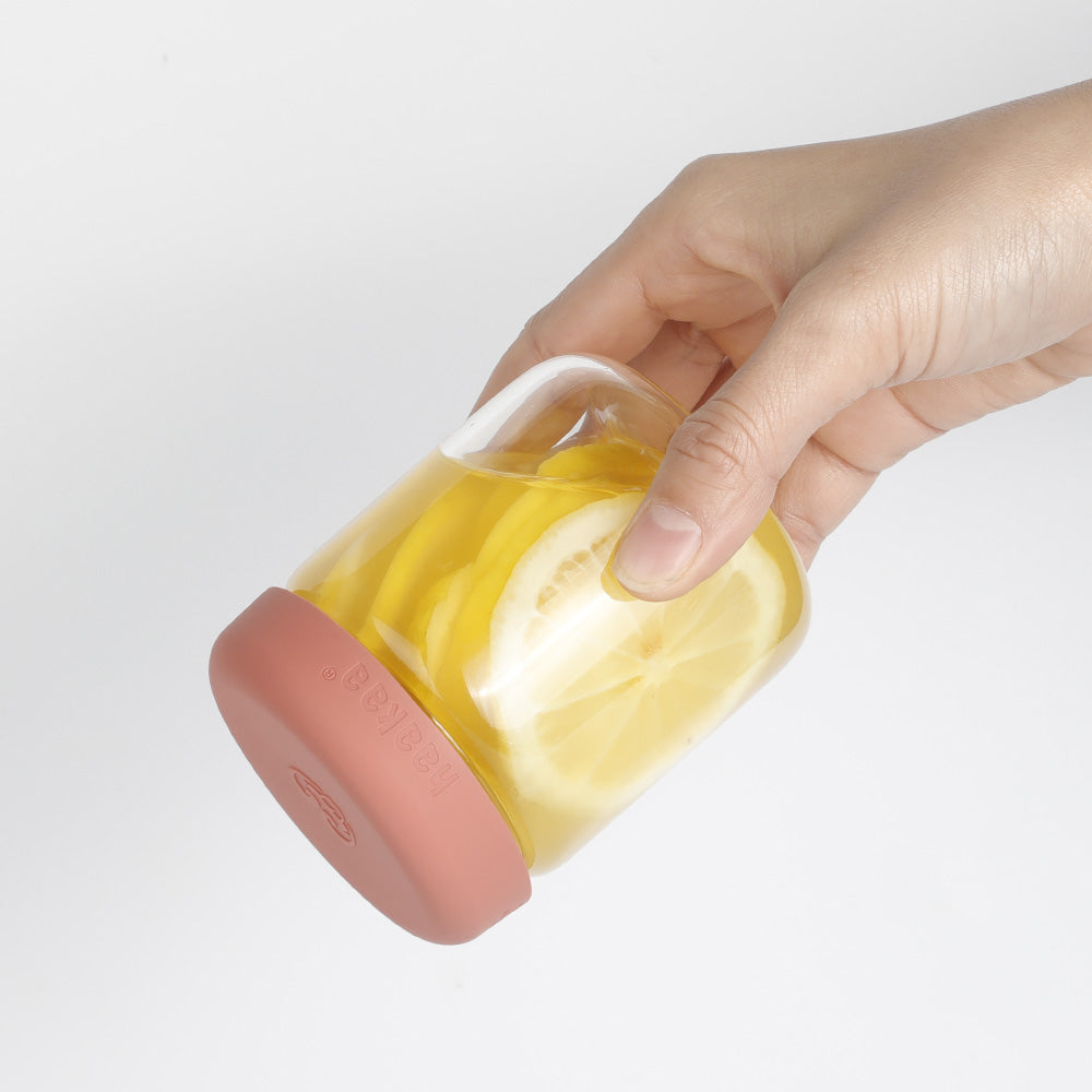 Haakaa Sealed Glass Storage Jar Set - 6 x 4 oz Glass Jars - HoneyBug 