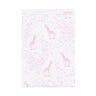 Pink Giraffe Print Blanket - HoneyBug 