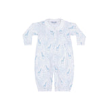 Blue Giraffe Print Converter Gown - HoneyBug 