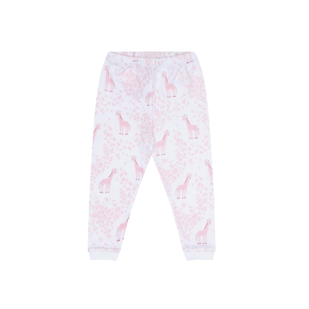 Pink Giraffe Print Pajama - HoneyBug 