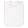 Pink Gingham Feeding Bib - HoneyBug 