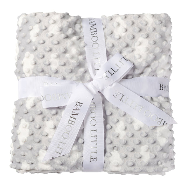 Gray Cozy Cloud Blanket - HoneyBug 