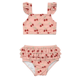 Girl's Two-Piece Ruffle Swimsuit