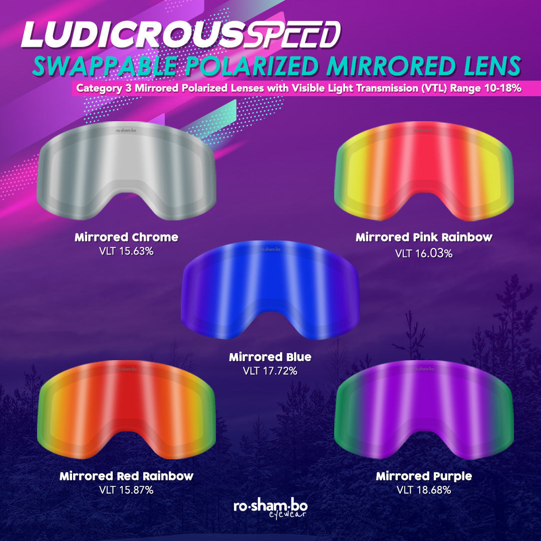 Ludicrous Speed Snow Goggles Set | Youth - HoneyBug 