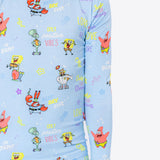 SpongeBob SquarePants: Good Vibes Bamboo Kids Pajamas - HoneyBug 