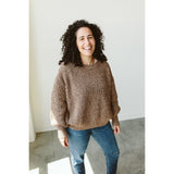 ADULT CHUNKY KNIT SWEATER | BARK - HoneyBug 