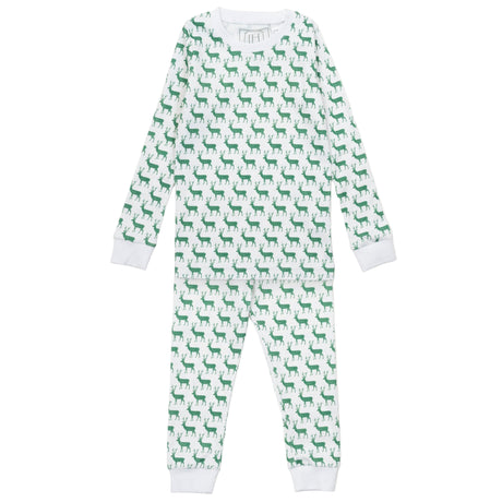 Grayson Boys' Pajama Pant Set - Woodland Deer - HoneyBug 