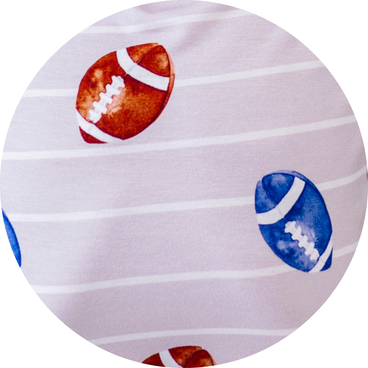 Gridiron Grind Terry Zip Romper - HoneyBug 