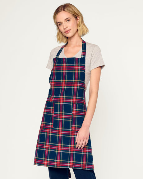 Adult Apron in Windsor Tartan - HoneyBug 