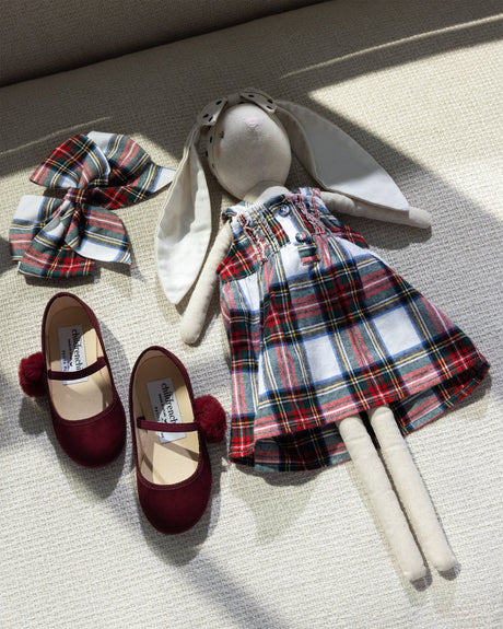 Kid's Doll Nightgown in Balmoral Tartan