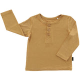 HENLEY LONG SLEEVE- Honey Mustard - HoneyBug 
