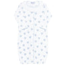 Blue Heart Print Converter Gown - HoneyBug 