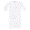 Pink Heart Print Converter Gown - HoneyBug 