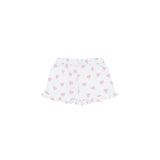 Pink Heart Print Shorts - HoneyBug 