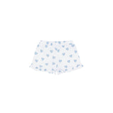 Blue Heart Print Shorts - HoneyBug 