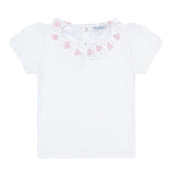 Pink Heart Print Tee