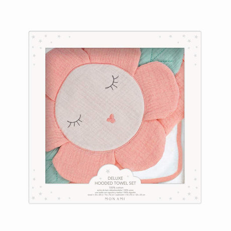 Petit Flower Towel and Washcloth Set