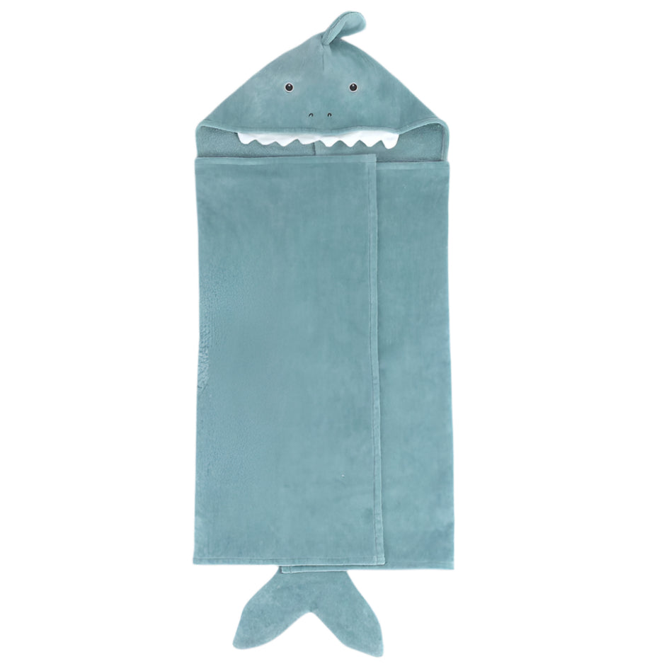 Hooded Towel - Shark