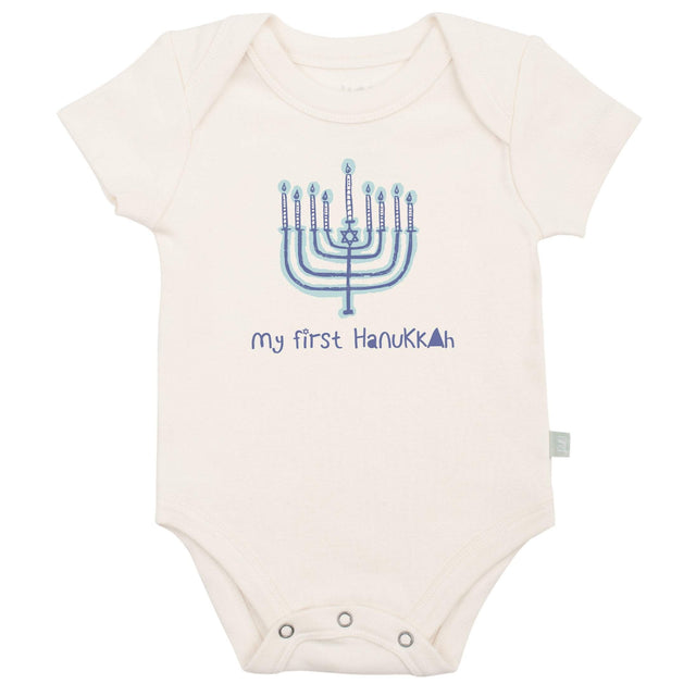 graphic bodysuit | 1st hanukkah - HoneyBug 